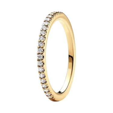 Imagem de Anel Em Forma De Coração Com Pedra Vermelha Em Prata Esterlina 925 Cor