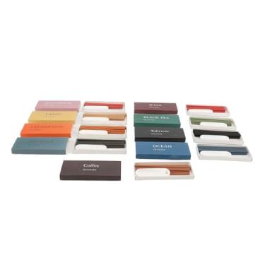 Imagem de Cryfokt Bastões de Incenso Mistos Com Suporte para Relaxamento de Meditação, Conjunto de Bastões de Incenso Enrolados à Mão para Ambiente de Casamento de Ioga, de de 90 Unidades para Uma Atmosfera