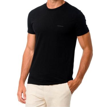 Imagem de Camiseta Calvin Klein Jeans Masculina Light New Logo Preta-Masculino
