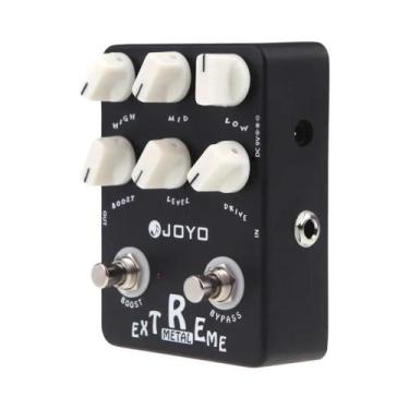 Imagem de Pedal De Efeito De Guitarra Extreme Metal Distortion JF-17 Para Guitar