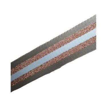 Imagem de Fita Metálica Dourada E Prateada De 1,5 Polegadas De Largura E 3 Metro