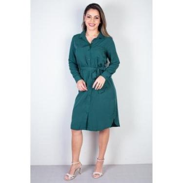 Imagem de Vestido chemise manga longa 51313-Feminino