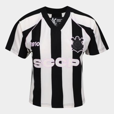 Imagem de Camiseta Corinthians Corinthians Box Listrada Feminina-Feminino