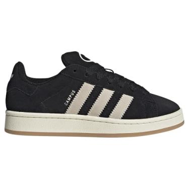 Imagem de adidas Campus 00s Tênis feminino, Core Black/Cream White/Wonder White, 36
