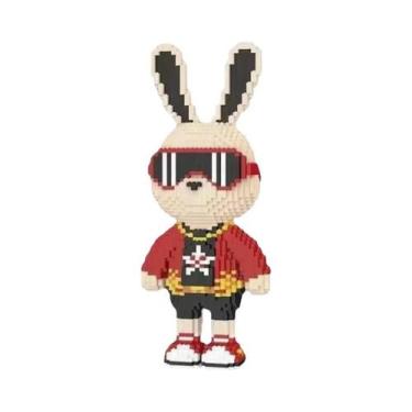 Imagem de Brinquedo DIY Colorido Para Crianças, Coelho De Doces Mini Modelo 3D, 