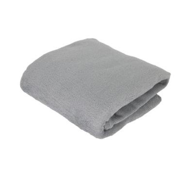 Imagem de Cobertor manta microfibra casal cinza 180 x 220 cm - casal - cinza - h
