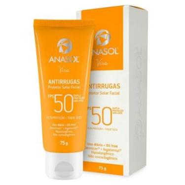 Imagem de Protetor Solar Facial Antirrugas Anasol 75g-Unissex