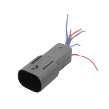 Imagem de SSXLSMYXGS Conector de sensor de banda larga de 6 pinos à prova d'água macho fêmea (1.5) 4.9 4H0973713 SSXLSMYXGS(6p male,1 set)