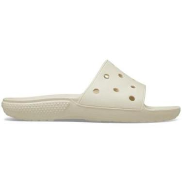 Imagem de Chinelo Crocs Classic Slide  Bone-Unissex