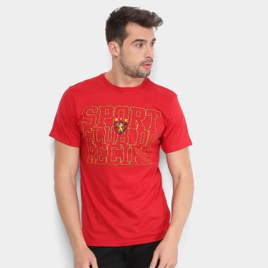 Imagem de Camiseta Sport Recife Double Contour Masculina-Masculino