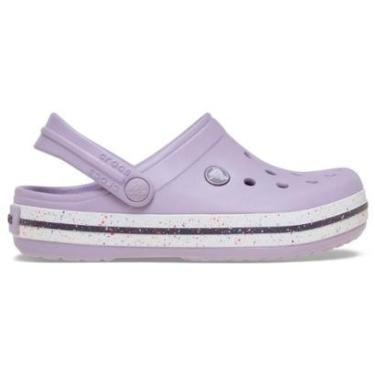Imagem de Sandálias Crocs Crocband Speckled Band Clog K Lavender-Unissex