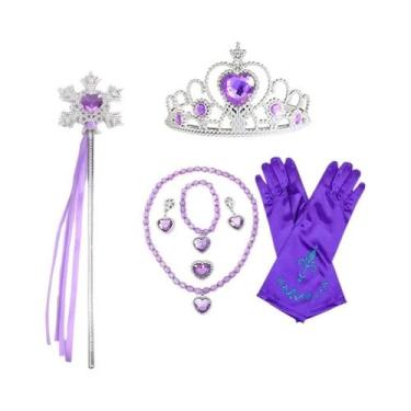 Imagem de Tiara E Peruca Da Princesa Elsa Anna Para Crianças, Acessórios De Fant