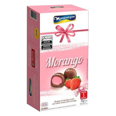 Imagem de Bombom Montevergine Morango 55g