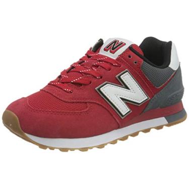 Imagem de New Balance Tênis masculino 550, Vermelho, 40 BR