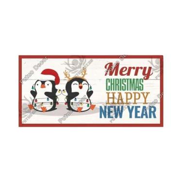 Imagem de Enfeite De Árvore De Natal, Placas De Madeira, Presente De Natal E Ano