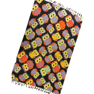 Imagem de Canga de Praia Estampada Corujas Coloridas Poliéster B75754-Unissex