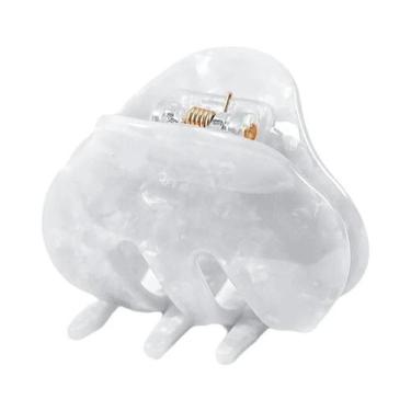 Imagem de Clipes De Cabelo Em Acetato Colorido Em Forma De Losango Para Mulheres