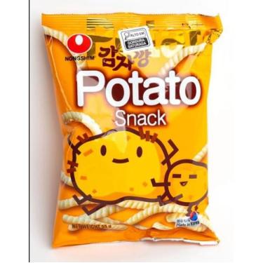 Imagem de Salgadinho de Batata Potato Snack Nongshim 55g