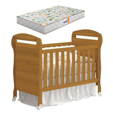Imagem de Berço Americano Danny Savana Com Colchão Gazin - Reller