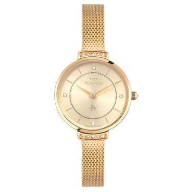 Imagem de Relógio Technos Feminino Slim Dourado - Vj20ab-1x