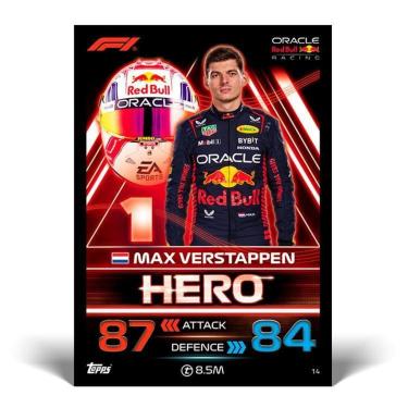 Imagem de Kit 2023 Topps F1 Turbo Attax - 08 Envelopes - 80 Cards-Unissex