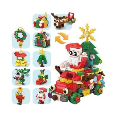 Imagem de Calendário De Contagem Regressiva De Natal Com Blocos De Montar, Brinq