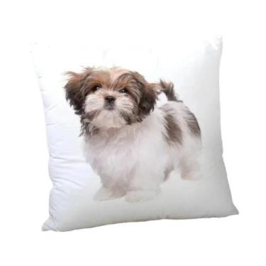 Imagem de Capa De Almofada Para Cachorro Shih Tzu, Capa Decorativa Moderna Para 