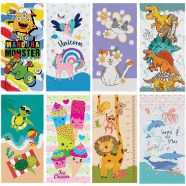 Imagem de Toalha Felpuda de Banho Estampada Infantil Durável Lepper