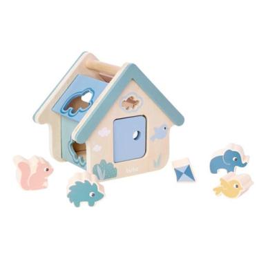 Imagem de Brinquedo Casinha Cloudy de Encaixe Pedagógico Método Montessori Coord