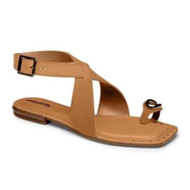 Imagem de Sandalia Rasteira Feminina Mississipi Moda Casual Chic Tiras Ref: Mf324-Feminino
