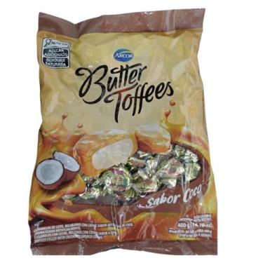 Imagem de Bala Mastigável Butter Toffes Coco 400g - Arcor