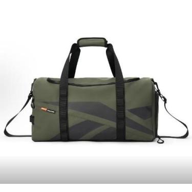 Imagem de Bolsa de treinamento esportivo Reebok em material sintético impermeáve