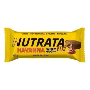 Imagem de Whey Grego Bar Havanna (40g) - Sabor: Doce de Leite Havanna - Nutrata