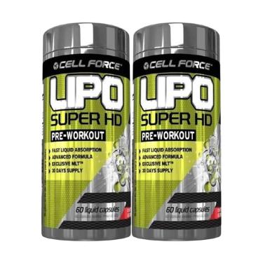 Imagem de Kit 2X Lipo Super HD - 60 Cápsulas - Cell Force-Masculino
