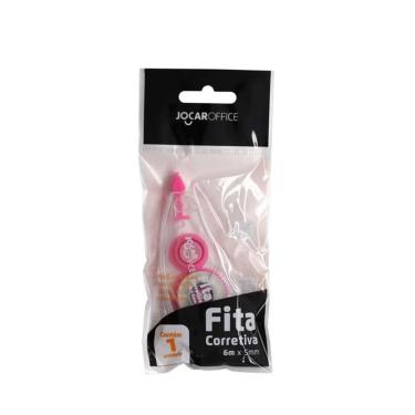 Imagem de Fita Corretiva 6mx5mm Corpo ROSA Jocar Office - Leonora
