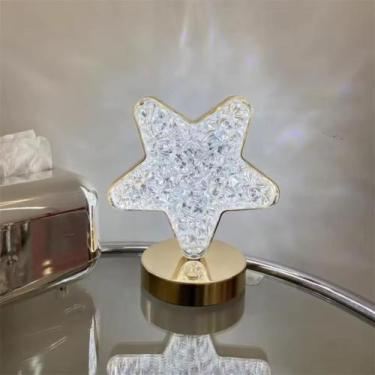 Imagem de Luminária LED Abajur Lâmpada USB Presente Decoração Clarear Quarto Cri