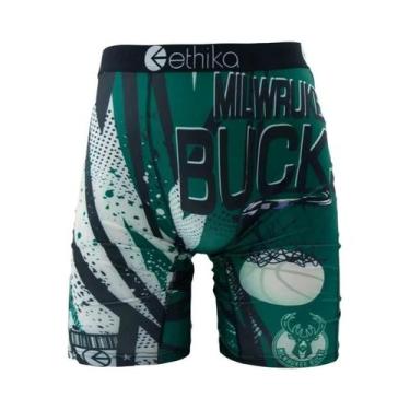 Imagem de Cuecas Boxer Respiráveis Para Homens plus Size ETHIKA, Roupa De Banho 