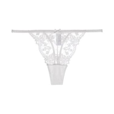 Imagem de Conjunto De Bralette Ultrafino Sem Fio Com Recortes Em Renda MOYISU Pa