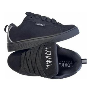 Imagem de Tênis Lokal Tag All Black Preto Refletivo Unissex Original-Unissex
