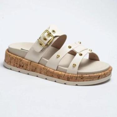 Imagem de Papete Sandália Feminina Flatform Tendência Moda Blogueira Confortável e Estilosa-Feminino