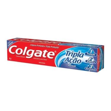 Imagem de Creme Dental Colgate Tripla Ação Hortelã 90g
