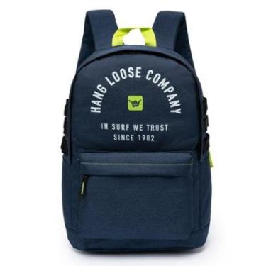 Imagem de Mochila Unissex Escolar Reforçada Hang Loose 15 Litros-Masculino