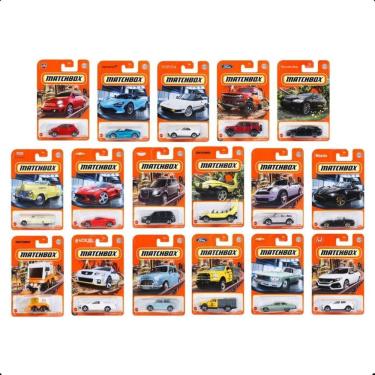 Imagem de Miniaturas Carrinho Matchbox Metal Diecast Linha Básica 1/64