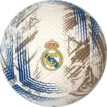 Imagem de Bola Dualt Real Madrid Escudo Campo Licenciada-Unissex