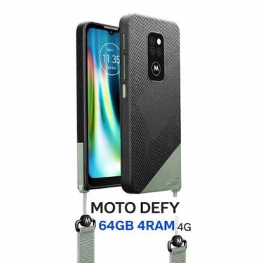 Imagem de Smartphone Celular Motorola Moto Defy 64GB, 4GB RAM, 4G, Tela 6,5 pole