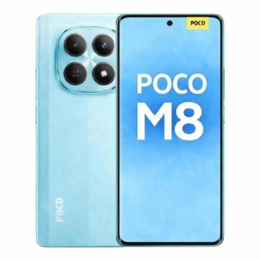 Imagem de Smartphone Celular Xiaomi Poco M8 5G 256GB, 8GB RAM, Android 14, Dual 
