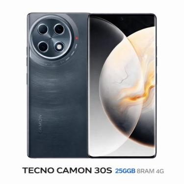 Imagem de Smartphone Celular Tecno Camon 30S 256GB, 8GB RAM, 4G, Tela 6,78 poleg