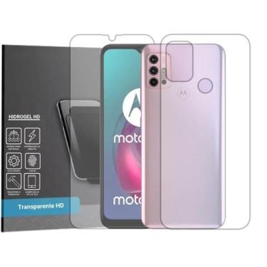 Imagem de Película Hidrogel Frente e Verso HD Para Motorola Moto G30 - Global Re