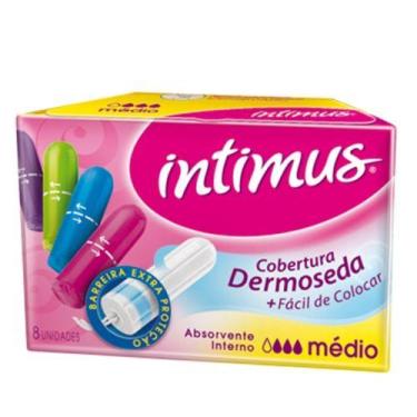 Imagem de Absorvente Interno Intimus Médio 8 Unidades