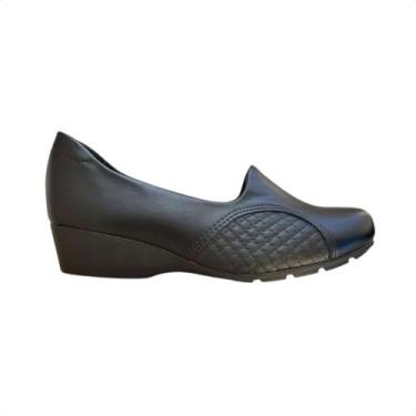 Imagem de Sapato Feminino Anabela Modare Joanete Preto, Preto 01, 37